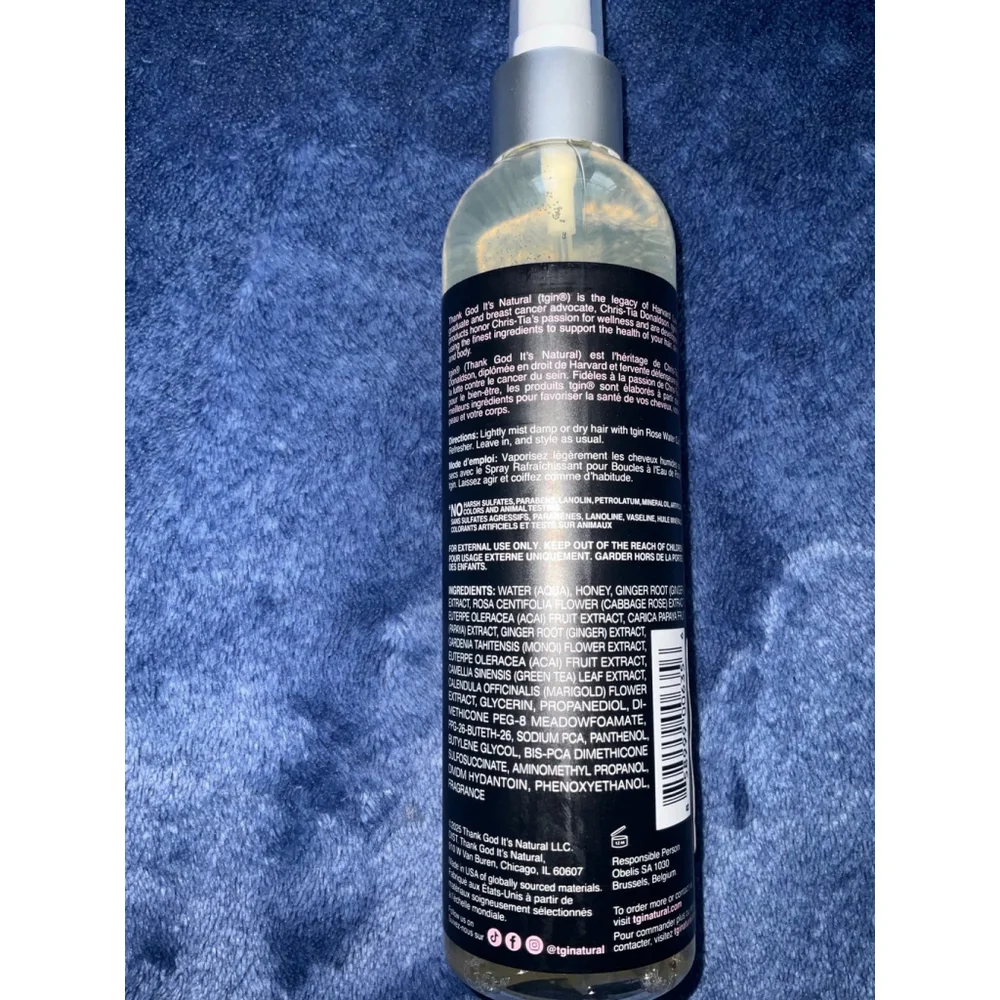 TGIN Rose Water Curl Refresher